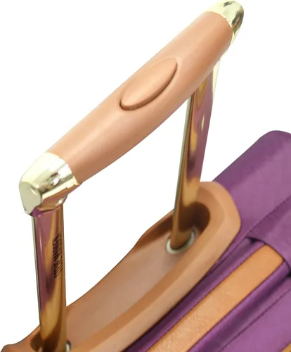 Miniatura 4 de Steve Madden Designer Luggage Collection - Maleta ligera y expandible de lado suave para hombres y mujeres, bolsa de transporte duradera de 20