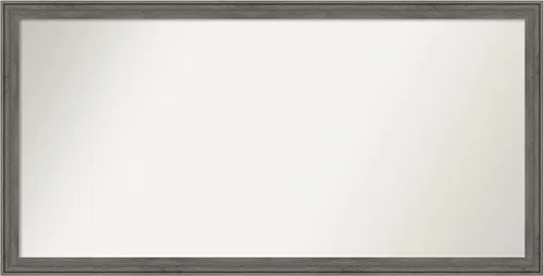 Miniatura 46 de Amanti Art Espejo personalizado, espejo de baño gris plomo a rayas, espejo de pared o espejo de tocador de baño sobre el fregadero