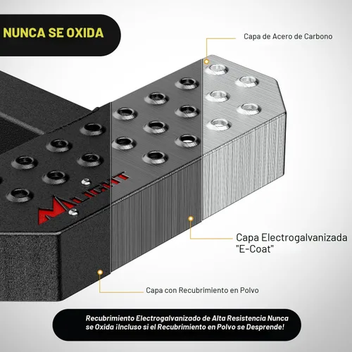 Miniatura 3 de Nilight Escalón de Enganche con Receptor de Enganche de 2" Protector de Parachoques Trasero de 11.9 Pulgadas con Clip de Pasador de Enganche de 5/8