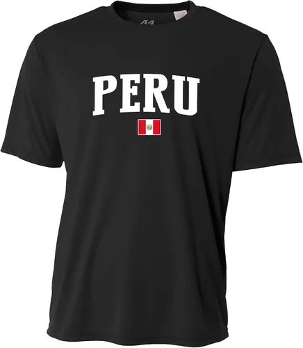 Miniatura 2 de Perú Fútbol Jersey Bandera Logo Hombres Equipo Nacional Futbol Copa Mundial Olímpicos Personalizado Deportes Nombre Número