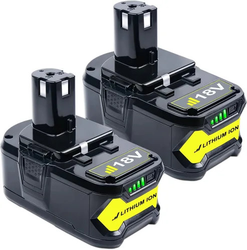 Reemplazo de litio de 18 V 6.2 Ah para batería Ryobi de 18 V compatible con batería Ryobi One+ P108 P102 P103 P104 P105 P107 P109 P190 P191 P189