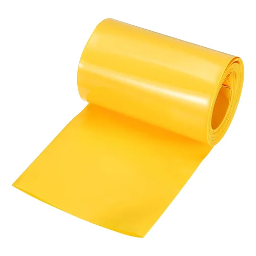 Miniatura 13 de MECCANIXITY Envoltura de Batería de PVC Termorretráctil de 127 mm de Diámetro 200 mm Plana 10 Pies (3 metros) Negra con Buena Aislación para Paquete