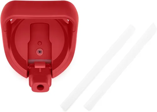 Miniatura 5 de YETI Rambler Jr. - Botella de 12 onzas para niños, con tapa con pajilla Rojo rescate