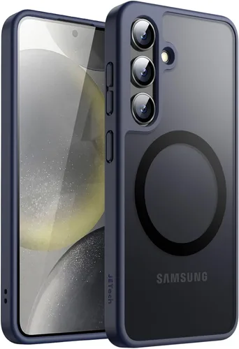 Miniatura 44 de JETech Estuche magnético para Samsung Galaxy S24 5G, compatible con MagSafe, funda protectora para teléfono con parte trasera translúcida y mate a