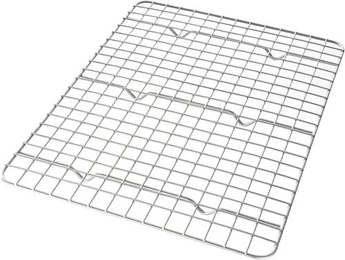 Miniatura 4 de USA Pan Estantes de enfriamiento antiadherentes de cuarto de hoja, juego de 2