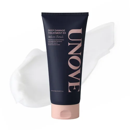 Miniatura 12 de UNOVE Mascarilla reparadora de daños profundos, tratamiento capilar proteico y mascarilla capilar para cabello dañado, acondicionador profundo