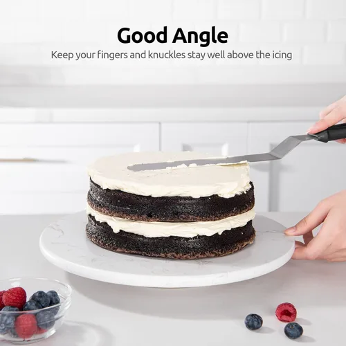 Miniatura 4 de Set de espátulas U-Taste de glaseado con ángulo inclinado