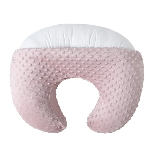 Miniatura 17 de Juego de almohada de lactancia con funda para mamás que amamantan, almohadas de lactancia ultrasuaves para bebé recién nacido niño o niña