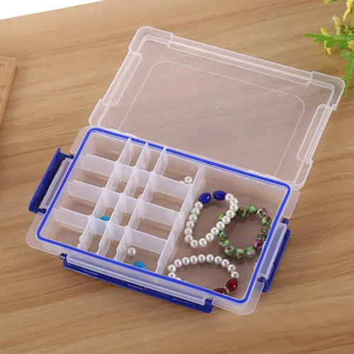 Miniatura 4 de Utoolmart Caja de herramientas de 9 pulgadas, caja de almacenamiento con compartimento de PP, organizador y almacenamiento para herramientas