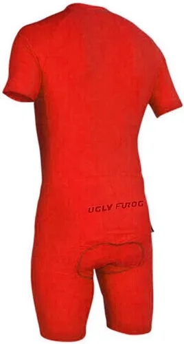 Miniatura 98 de UGLY FROG Traje de triatlón para hombre de manga corta Jersey de piernas cortas Skinsuit Tri Kit Ciclismo Skinsuit Team Bike Ropa