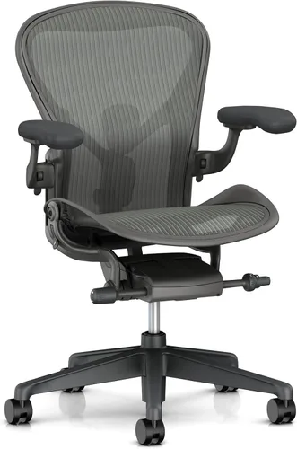 Miniatura 2 de Herman Miller Silla ergonómica Aeron - Tamaño C, Grafito