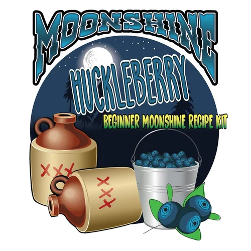 Miniatura 3 de Kit de recetas para principiantes de Huckleberry Moonshine - Haz tu propio brillo de luna en casa - Grandes ideas de regalo - Regalos para él