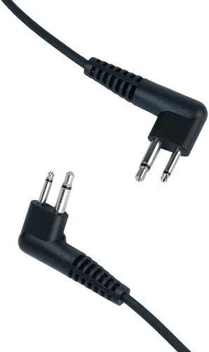 Miniatura 5 de Auriculares con forma de G de 2 pines con micrófono PTT para Motorola cls1110 cp200 cls1410 cp185 cp200d rdm2070d walkie talkie radio de 2 vías