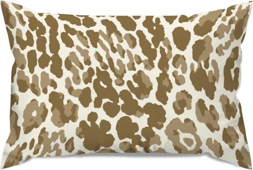 Miniatura 102 de ArogGeld Funda de almohada para sofá, guepardo y leopardo, estampado de leopardo, funda de cojín decorativa de granja para sala de estar