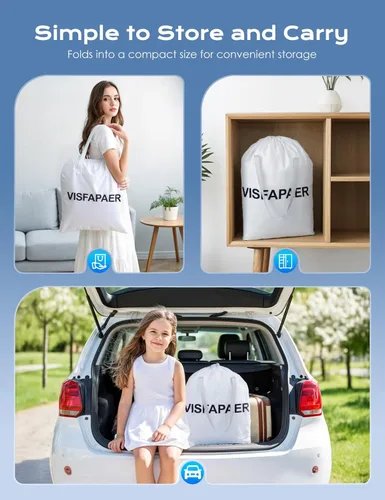 Miniatura 8 de Colchón de aire twin con bomba incorporada elevada, colchón inflable de 18 pulgadas de alto, colchón inflable eléctrico, cama de inflado rápido