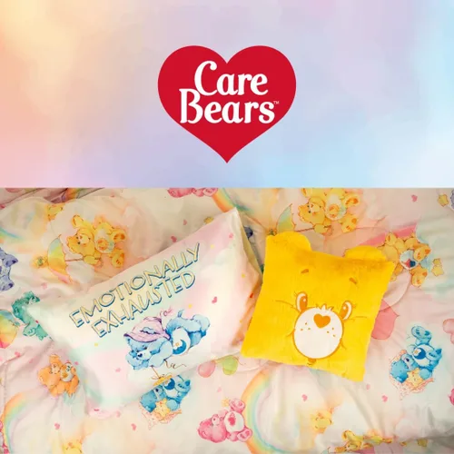 Miniatura 7 de Care Bears Ropa de Cama Clásica Retro Arcoíris de 7 Piezas Edredón y Juego de Sábanas Súper Suave con Funda de Almohada, Queen