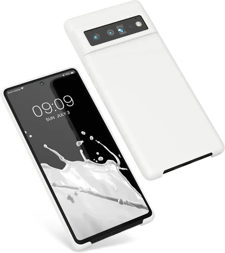 Miniatura 423 de kwmobile Funda Compatible con Google Pixel 6 Pro - Funda de teléfono de silicona TPU con acabado suave - Azul Arrecife