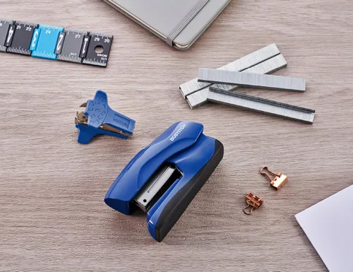 Miniatura 10 de Bostitch Office - Engrapadora de servicio pesado de 40 hojas con 1250 grapas y removedor de grapas, tamaño de engrapadora pequeña, cabe en la palma