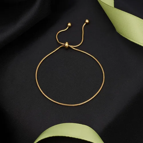Miniatura 5 de Yowivon Pulsera de oro refinada ajustable, pulsera de perlas chapada en oro de 14 quilates, sin deslustre, joyería de oro para mujeres, mamá