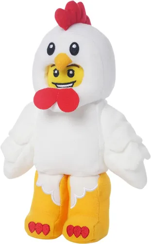 Miniatura 2 de LEGO Minifigure Chicken Suit Guy - Personaje de felpa de 9 pulgadas