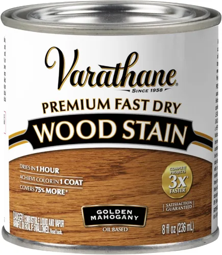 Miniatura 45 de Varathane Premium - Colorante de madera de secado rápido, cuarto de galón, roble primaveral color fantasía (Spring Oak)