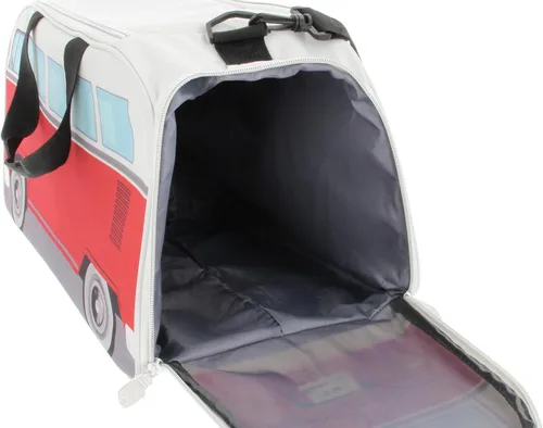 Miniatura 8 de BRISA VW Collection - Volkswagen Samba Bus T1 Camper Van Sport, gimnasio, bolsa de viaje, bolsa de lona con compartimento para zapatos y artículos
