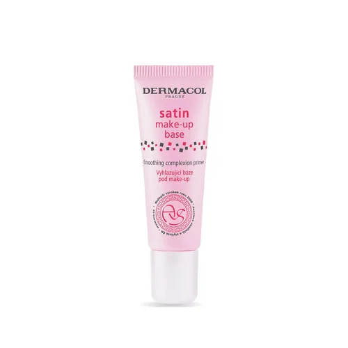 Dermacol - Base de maquillaje satinada, imprimación facial mate para arrugas y poros, imprimación de maquillaje transparente para pieles grasas y