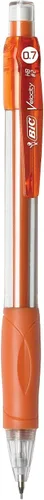 Miniatura 4 de BIC Lápices mecánicos Velocity, con barril colorido, punta media (0.7mm), paquete de 2 unidades de lápices mecánicos con borradores