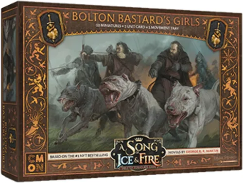 Miniaturas de mesa A Song of Ice and Fire Bolton Bastard's Girls Unit Box | Juego de estrategia para adolescentes y adultos | A partir de 14 años |