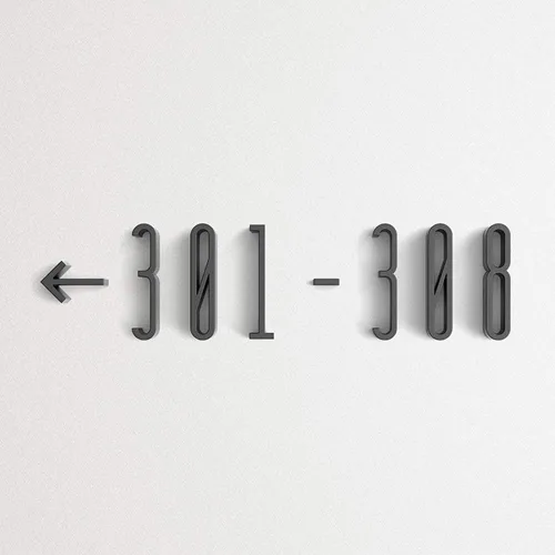 Miniatura 5 de Números de puerta para casa/apartamento, buzón de 4 pulgadas, letras autoadhesivas negras (0, estilo A)