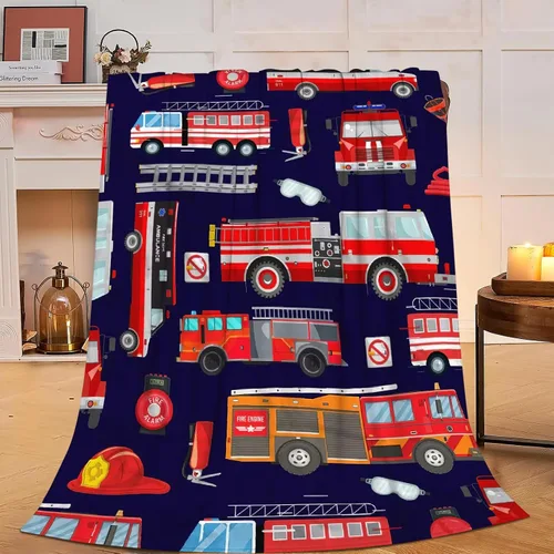 Miniatura 3 de Manta de Camping Yerretin, suave y cálida, de felpa, para acampar, regalos para amantes del camping, RV, acogedora, ligera, de franela, forro polar