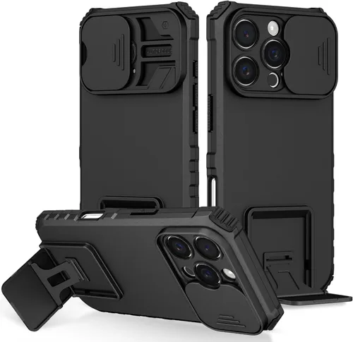 Miniatura 27 de Funda compatible con Xiaomi Redmi Note 12 Pro 4G Dimensional Soporte Ventana Deslizante Teléfono Móvil Funda Protectora a Prueba de Golpes Funda