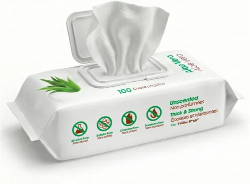 Mejores Suministros para Mascotas - Toallitas para Perros - Toallitas Limpiadoras y Desodorizantes para Perros, para Capas, Orejas, Patas - Aloe