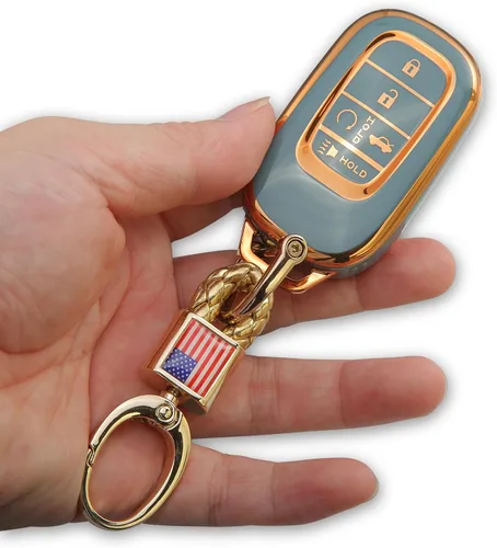Miniatura 4 de Compatible con funda para llavero Honda 2022 2023 2024 Accord Civic CRV Pilot Odyssey 11ª generación Accesorios llavero carcasa anillo funda