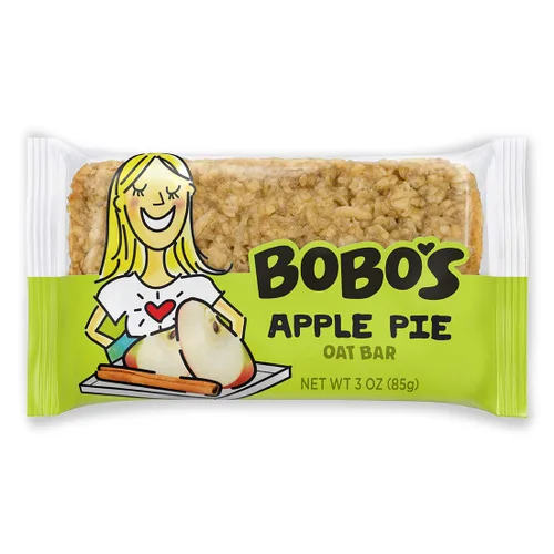 Miniatura 16 de Barritas de avena con plátano y chispas de chocolate de Bobo's, sin gluten, sin OMG, de avena integral, paquete de 12 Barritas de aperitivo Para