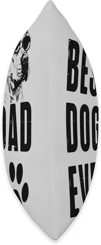 Miniatura 2 de Dogo Argentino Daddy Dad Best Dog Dad Ever - Almohada para hombre