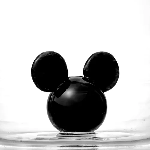 Miniatura 6 de JoyJolt Disney Mickey Mouse, Icon Highball Glass 2 vasos de vidrio para beber. Vasos de 14 onzas de alto para bebidas. Vasos de cóctel, cristalería