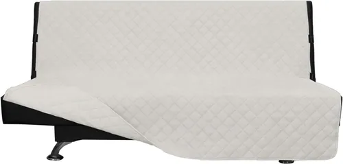 Miniatura 194 de Easy-Going - Funda para sofá, futón y sillón sin reposabrazos, reversible, resistente al agua, para mascotas y niños (azul oscuro/azul claro)