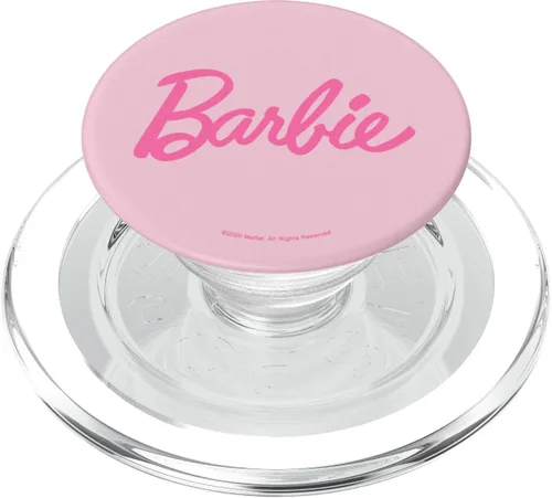 Miniatura 8 de Barbie - PopGrip adhesivo PopSockets con logotipo rosa clásico