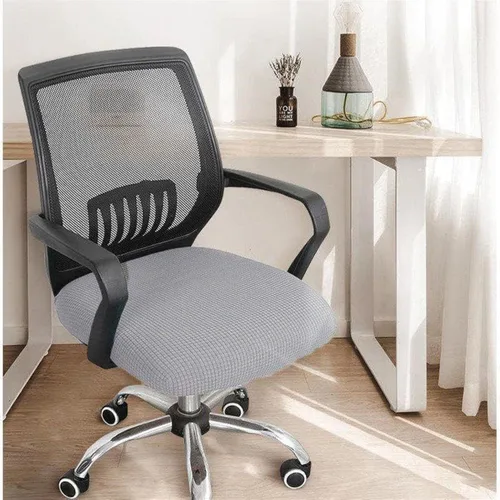 Miniatura 11 de Sunnyway Funda elástica para asiento de silla de oficina, extraíble y elástica, funda de asiento para silla de computadora, de elastano, lavable