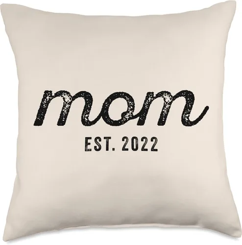 Miniatura 4 de Mom Est 2022 Custom Mom Personalized Mother’s Day Customized Throw Pillow