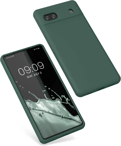 Miniatura 235 de kwmobile Funda Compatible con Google Pixel 6 Pro - Funda de teléfono de silicona TPU con acabado suave - Azul Arrecife