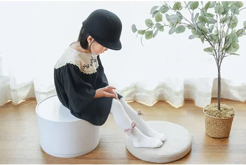 Miniatura 6 de BeiVSlley Paquete de 3 mallas para bebés y niñas, mallas de punto trenzado, medias para niños pequeños, lindas, sin costuras, pantimedias