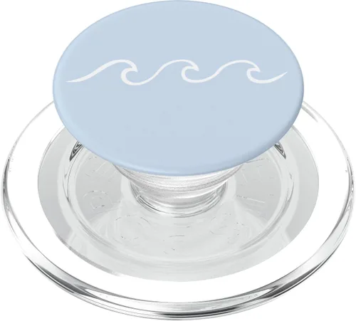 Miniatura 8 de Estéticamente agradable playa japonesa ola minimalista surf PopSockets Standard PopGrip