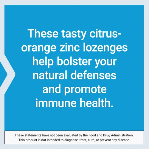 Miniatura 6 de Life Extension Pastillas de zinc – Sabor cítrico y naranja – para una síntesis saludable de proteínas y salud inmunológica – Suplemento