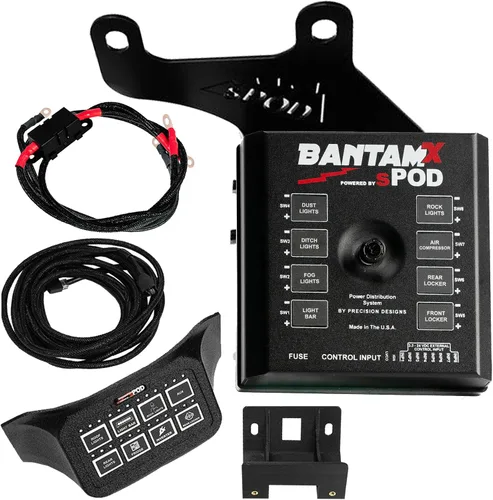Miniatura 4 de sPOD Controlador de circuitos BantamX 8 con panel de control HD, ajuste universal (cable de batería de 36 pulgadas)