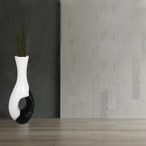 Miniatura 6 de Juego de 2 jarrones grandes modernos en blanco y negro, 43 pulgadas de alto, decoración contemporánea del hogar, elegante acento de habitación