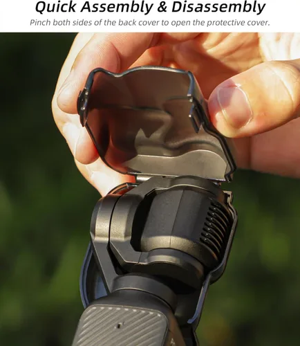 Miniatura 4 de Funda de pantalla de cardán compatible con DJI OSMO Pocket 3, protector de lente de cámara, funda protectora para Osmo Pocket 3, accesorios de Osmo