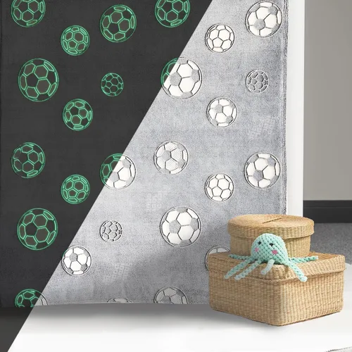 Miniatura 5 de Wajade Regalos de Fútbol Juguetes para Niños y Niñas - Manta de Fútbol que Brilla en la Oscuridad, Decoración de Cumpleaños y Navidad para Niños