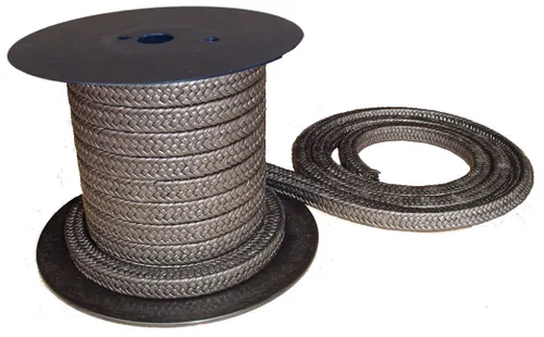 Miniatura 2 de 1200 - Empaque de compresión trenzado de grafito de PTFE expandido grafitizado para prensaestopas de bomba o vástago de válvula o sello mecánico